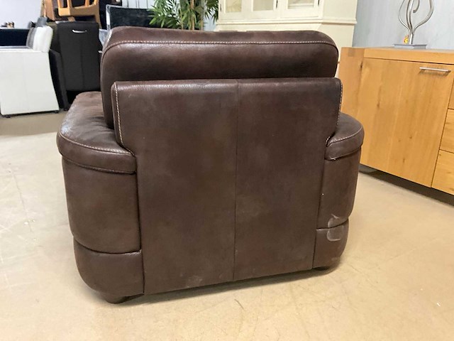 Dolmo lederen fauteuil - afbeelding 8 van  17