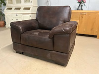 Dolmo lederen fauteuil - afbeelding 10 van  17