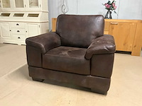 Dolmo lederen fauteuil - afbeelding 11 van  17