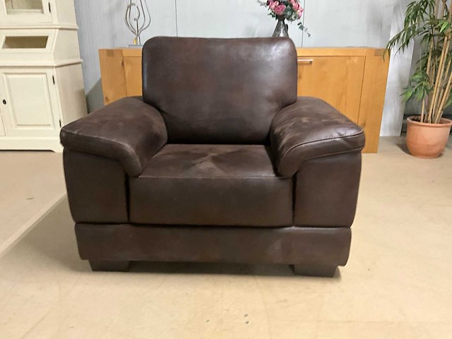 Dolmo lederen fauteuil - afbeelding 12 van  17