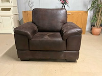 Dolmo lederen fauteuil - afbeelding 12 van  17