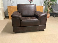 Dolmo lederen fauteuil - afbeelding 13 van  17