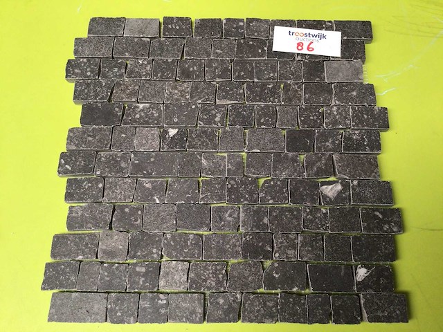 Dom vibes dark mix mozaïek 2x3 cm tegel 15,48 m² - afbeelding 1 van  3