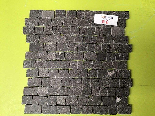 Dom vibes dark mix mozaïek 2x3 cm tegel 15,48 m² - afbeelding 2 van  3