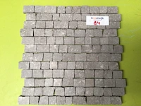 Dom vibes grey mix mozaïek 2x3 cm tegel 5,76 m² - afbeelding 3 van  4