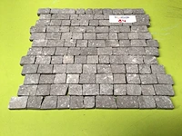 Dom vibes grey mix mozaïek 2x3 cm tegel 5,76 m² - afbeelding 4 van  4