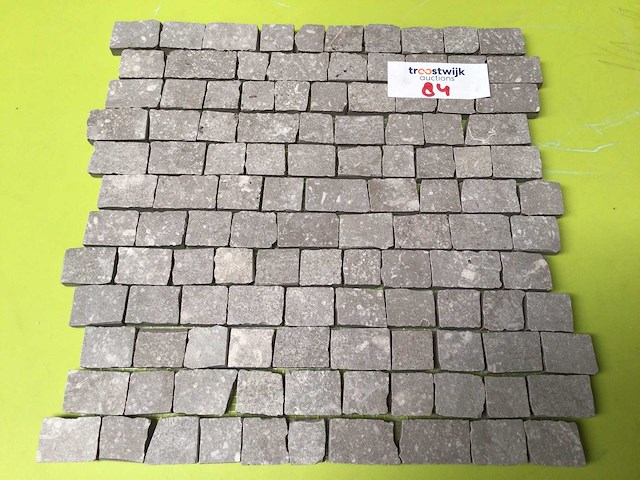 Dom vibes grey mix mozaïek 2x3 cm tegel 5,76 m² - afbeelding 1 van  4