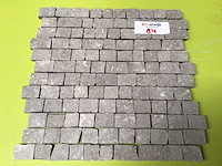 Dom vibes grey mix mozaïek 2x3 cm tegel 5,76 m² - afbeelding 1 van  4