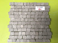 Dom vibes grey mix mozaïek 2x3 cm tegel 5,76 m² - afbeelding 2 van  4