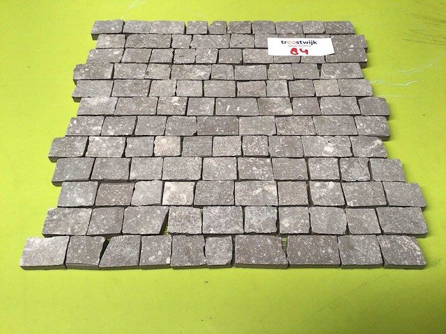 Dom vibes grey mix mozaïek 2x3 cm tegel 5,76 m² - afbeelding 3 van  4