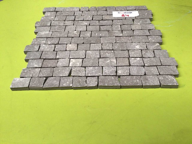 Dom vibes grey mix mozaïek 2x3 cm tegel 5,76 m² - afbeelding 4 van  4