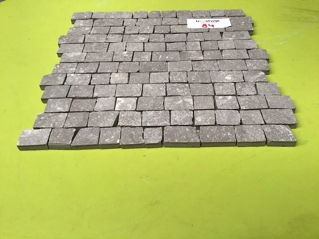 Dom vibes grey mix mozaïek 2x3 cm tegel 5,76 m² - afbeelding 4 van  4