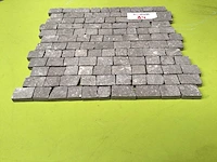 Dom vibes grey mix mozaïek 2x3 cm tegel 5,76 m² - afbeelding 4 van  4