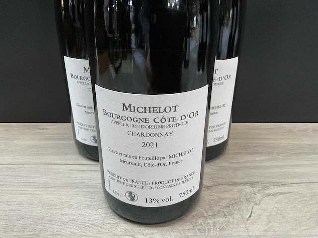 Domaine michelot 'bourgogne cote d'or' 2021 (3x) - afbeelding 3 van  3