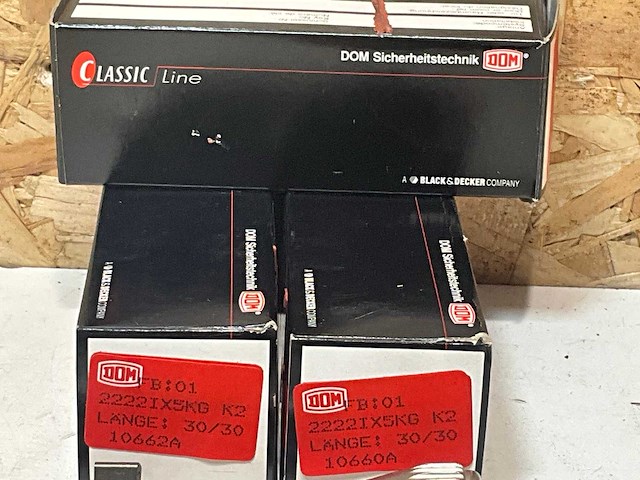 Dome classic line nooddeurslot 30/30 (3x) - afbeelding 4 van  4