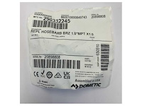 Dometic messing slang aansluitstuk brz 1.0zmpt x 1.0zhb - 9108712947 - afbeelding 5 van  5