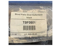 Dometic patio door blinds stsnsa 499 x 2108 mm - black - afbeelding 7 van  7