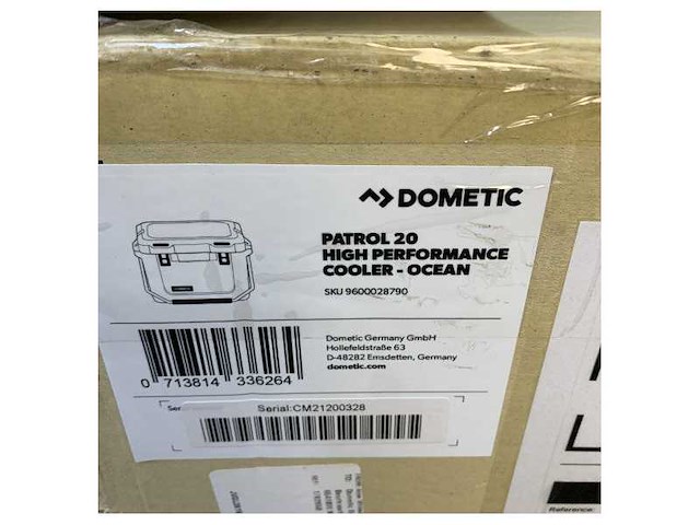 Dometic patrol 20 passive refrigeration box 19l ocean - 9600028790 - afbeelding 3 van  4