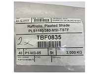 Dometic pleated shade pls 1150/380-msi-tstf roller curtain 1150 x 380 mm - afbeelding 5 van  5