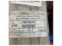 Dometic pleated shade pls1599/460-1-msi-tstf marine roller curtain 1599 x 460 mm - afbeelding 4 van  4