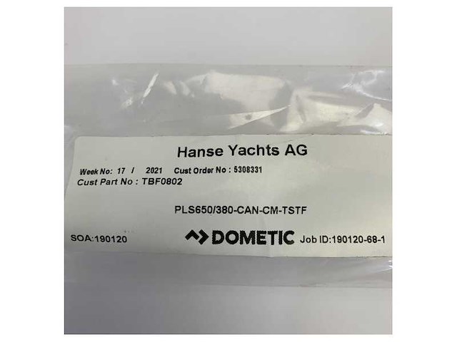 Dometic pleated shade pls650/380-can-cm-tstf pleated curtain for sailing boats - afbeelding 2 van  4