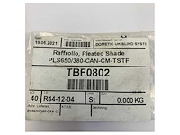 Dometic pleated shade pls650/380-can-cm-tstf pleated curtain for sailing boats - afbeelding 3 van  4