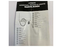 Dometic pleated shade pls762/305-can-b-fr-tstf pleated curtain 762 x 305 mm - afbeelding 4 van  8