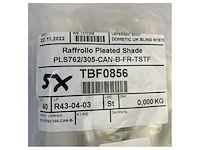 Dometic pleated shade pls762/305-can-b-fr-tstf pleated curtain 762 x 305 mm - afbeelding 8 van  8