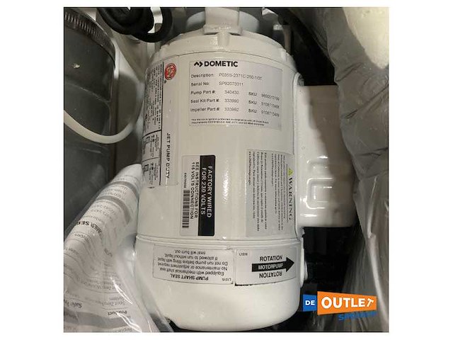 Dometic pmp pkg p035s -231c aircon pump 230v - 9600011025 - afbeelding 2 van  5