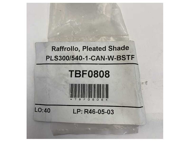 Dometic raffrollo geplooide schaduw pls300/540-1-can-b-fr-bs 300 x 540 mm wit - afbeelding 3 van  3