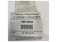 Dometic raffrollo geplooide schaduw pls300/540-1-can-b-fr-bs 300 x 540 mm wit - afbeelding 3 van  3