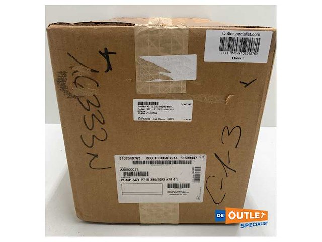 Dometic scot p710 sea water chilled airco pump - 9108549763 - afbeelding 3 van  3