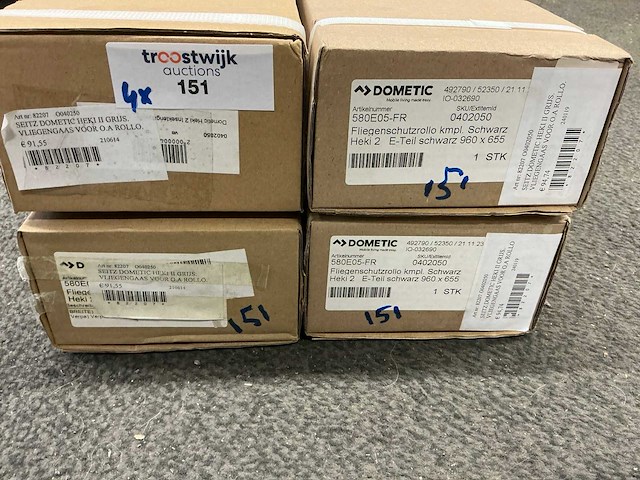 Dometic seitz vliegengaas (4x) - afbeelding 2 van  2