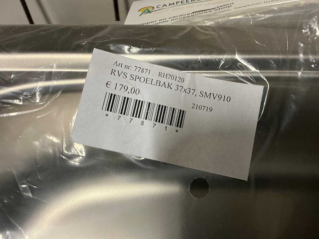 Dometic smv910 inbouw rvs spoelbak - afbeelding 3 van  3