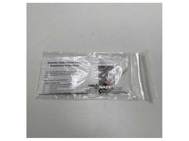 Dometic vtd aircon sound cover black - 8010106 - afbeelding 6 van  6