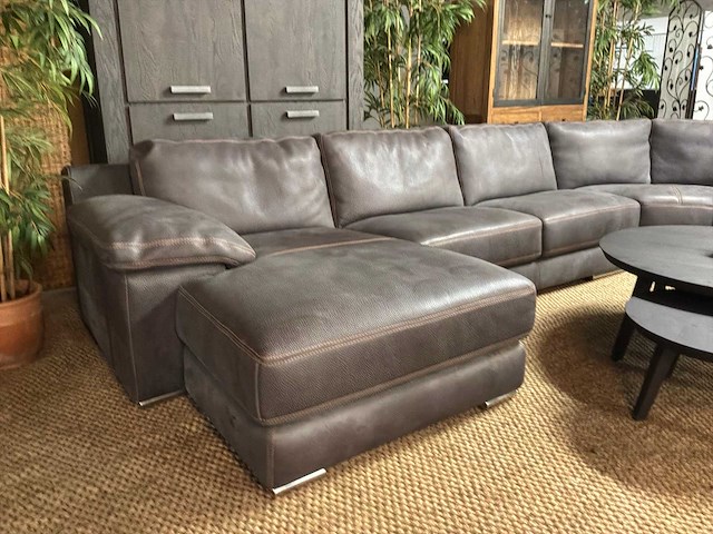 Domicil leren hoekbank - afbeelding 2 van  17