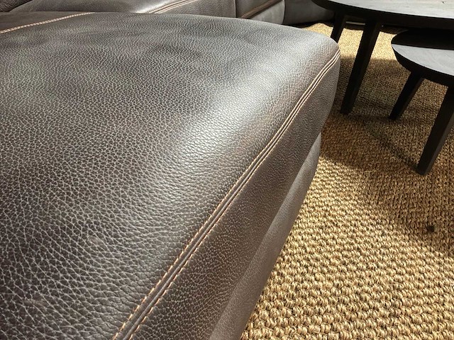 Domicil leren hoekbank - afbeelding 3 van  17