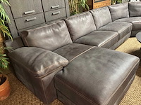 Domicil leren hoekbank - afbeelding 4 van  17