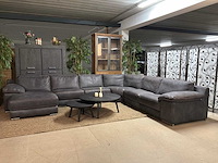 Domicil leren hoekbank - afbeelding 10 van  17