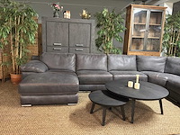 Domicil leren hoekbank - afbeelding 16 van  17