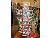 Dominion 132am sleutelfrees v.v. display carrousel met voorraad sleutelblanks - afbeelding 5 van  12