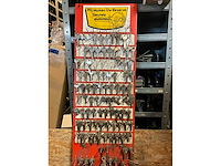Dominion 132am sleutelfrees v.v. display carrousel met voorraad sleutelblanks - afbeelding 4 van  4