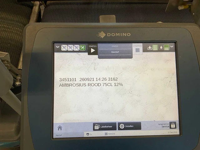 Domino/nordson/ langguth etiketteer/antislip/inkjetprint lijn - afbeelding 6 van  24