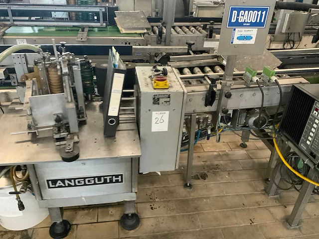 Domino/nordson/ langguth etiketteer/antislip/inkjetprint lijn - afbeelding 11 van  17