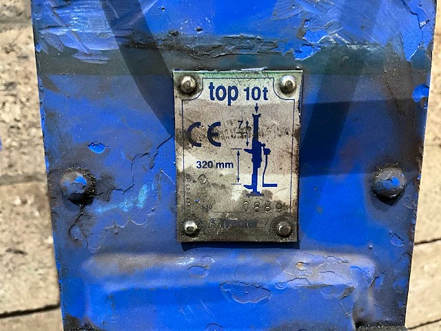 Dommekracht 10ton 320mm - afbeelding 3 van  3