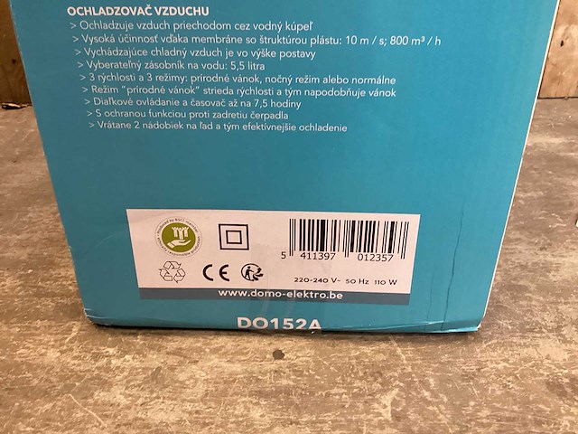Domo - do152a - mobiele airco - afbeelding 4 van  4
