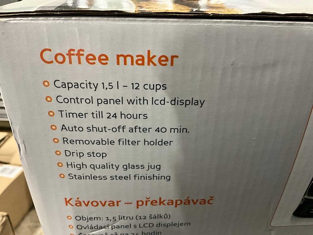 Domo do1065k koffiezetapparaat - afbeelding 2 van  3