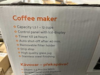 Domo do1065k koffiezetapparaat - afbeelding 2 van  3