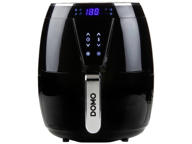Domo do532fr heteluchtfriteuse xl 4l zwart - afbeelding 2 van  6