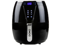 Domo do532fr heteluchtfriteuse xl 4l zwart - afbeelding 2 van  6
